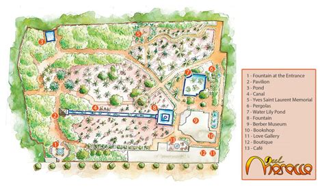 majorelle garden ysl museum|majorelle garden map.